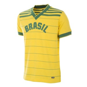 Brazylia 1984 - Koszulka piłkarska retro - Żółta – COPA Football