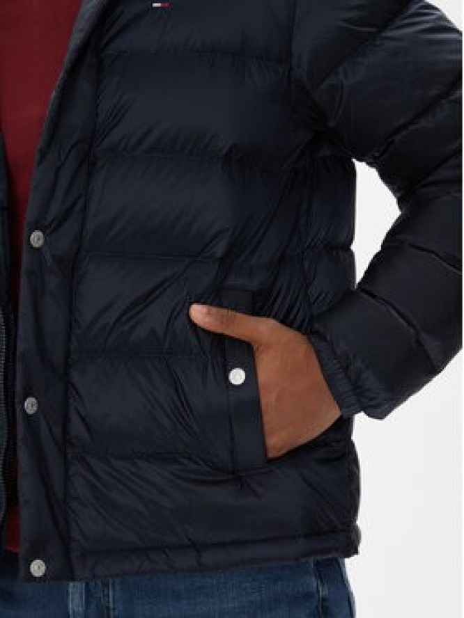 Tommy Jeans Kurtka puchowa DM0DM21937 Granatowy Regular Fit