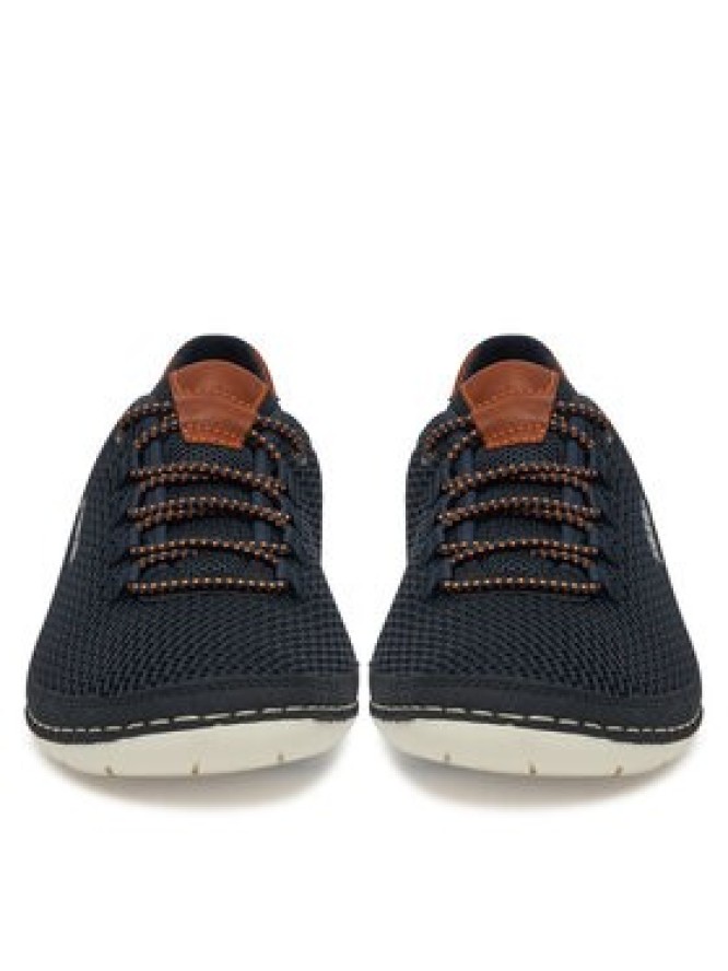 Rieker Półbuty 07555-14 Czarny