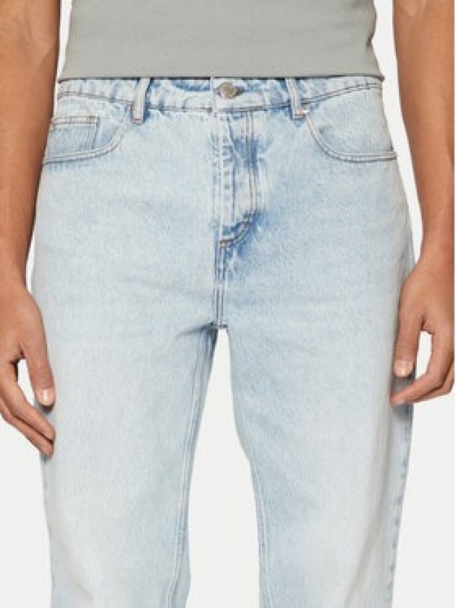 AMI Paris Jeansy UTR500.DE0027 Niebieski Straight Fit