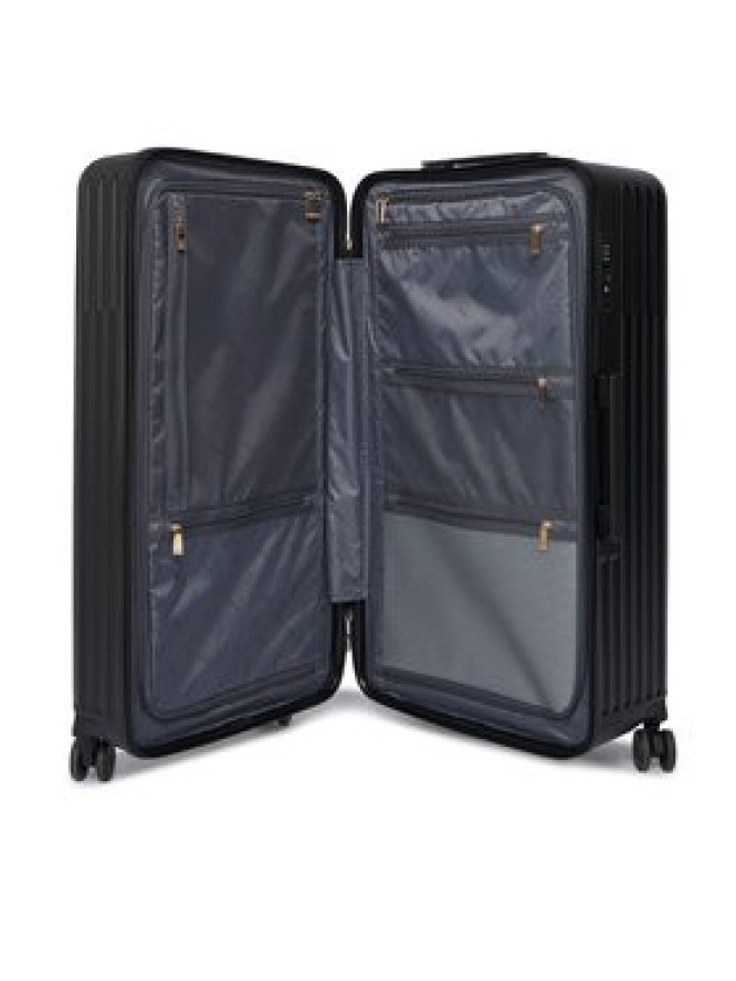 Guess Walizka duża TWHN967 5987 Czarny