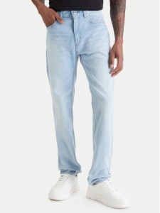 HUGO Jeansy Ash 50555954 Niebieski Slim Fit