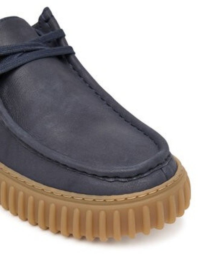 Clarks Sneakersy Torhill Lace 26186159 Granatowy