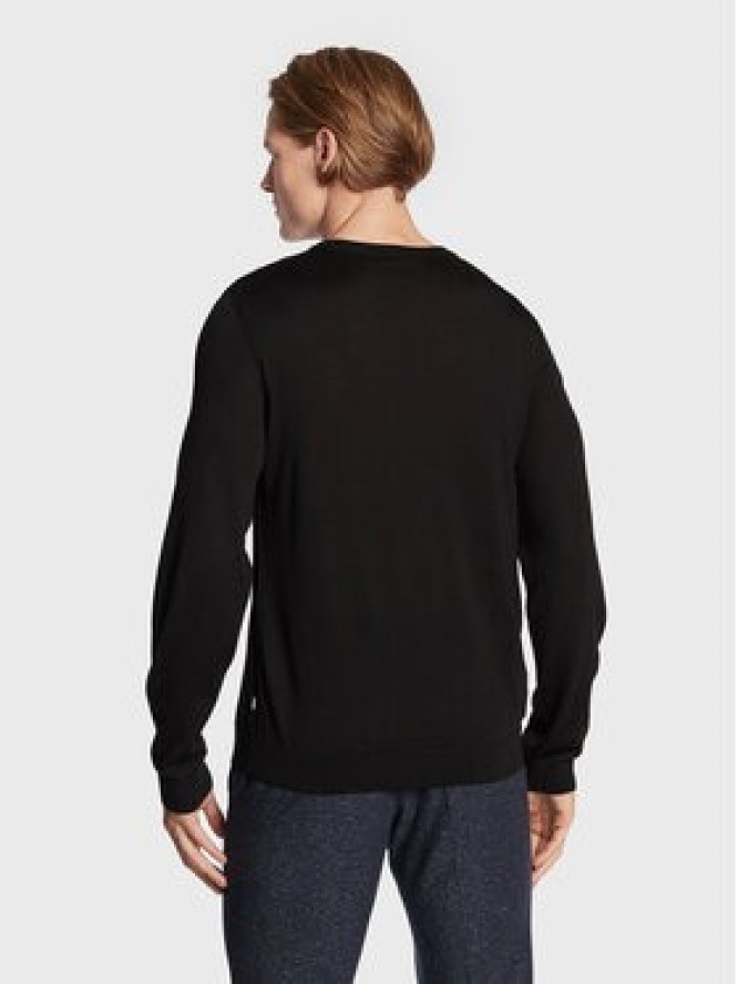 Boss Sweter Melba-P 50468261 Czarny Slim Fit
