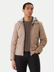 Milestone Kurtka skórzana Rivoli 612205 60785 Beżowy Regular Fit