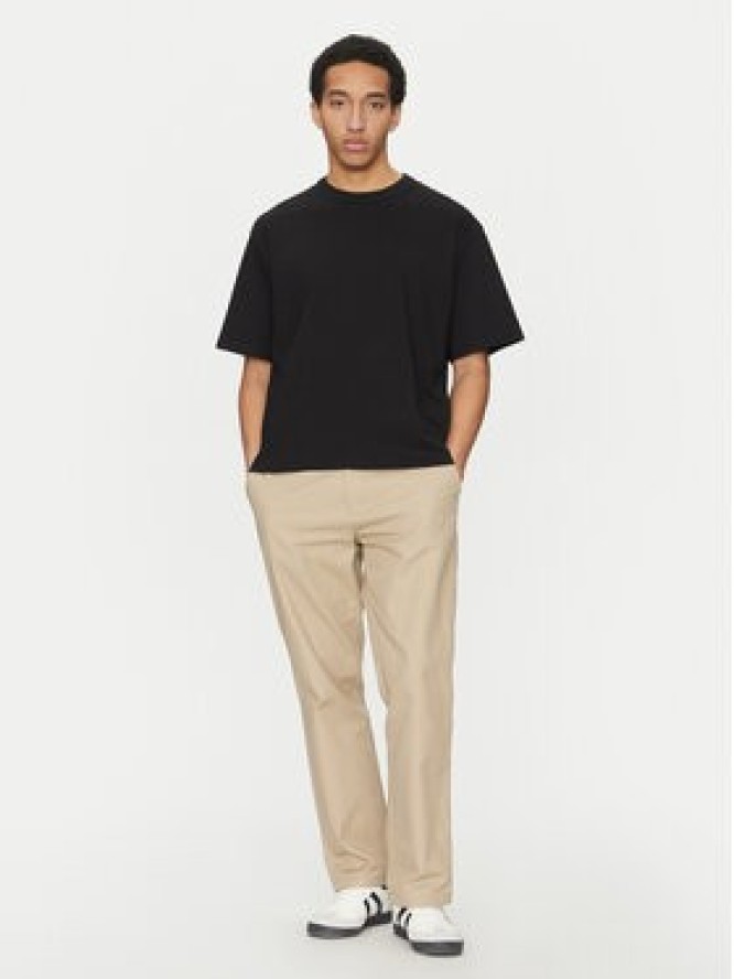 Jack & Jones T-Shirt Manchester 12275656 Czarny Cropped Fit