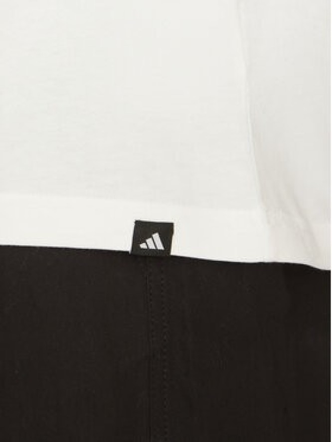 adidas T-Shirt Lounge Still Life Lemons Graphic JJ3959 Biały Regular Fit