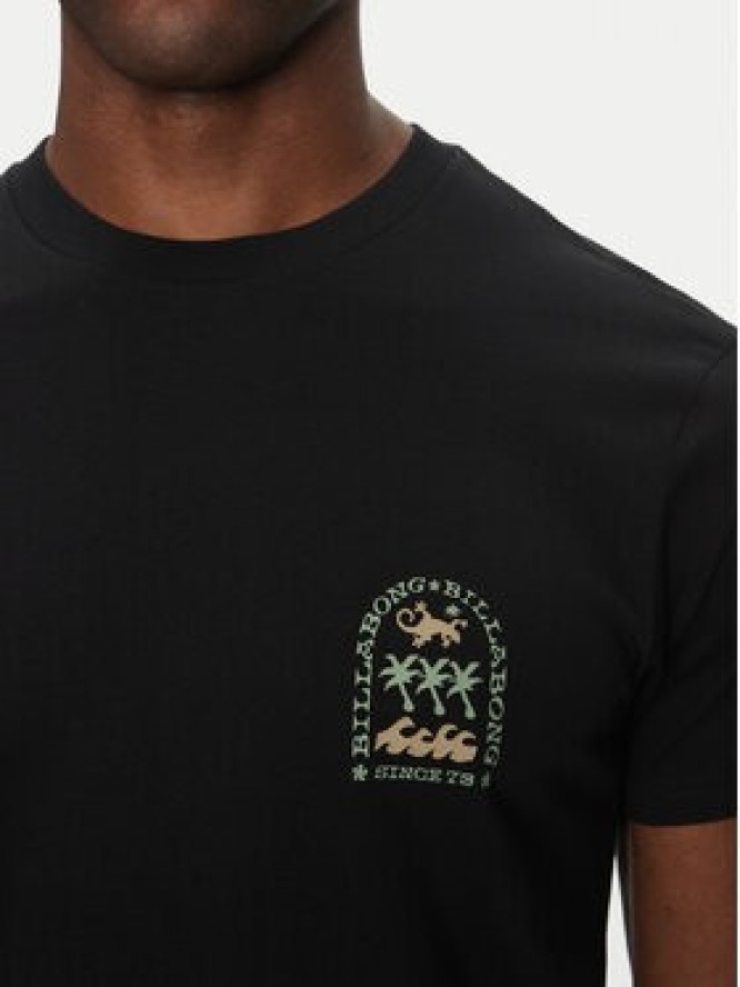 Billabong T-Shirt EBYZT00308 Czarny Regular Fit
