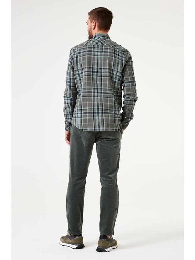 Garcia Spodnie sztruksowe w kolorze khaki rozmiar: XL