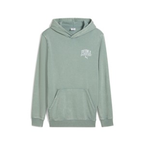 Męska bluza z kapturem z efektem sprania PUMA Class PUMA Green Moon