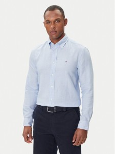Tommy Hilfiger Koszula MW0MW40704 Błękitny Regular Fit