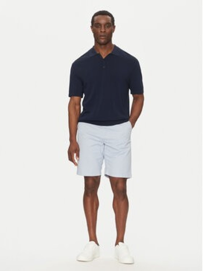 Calvin Klein Szorty materiałowe Modern Twill Reg. Straight Short K10K114068 Beżowy Regular Fit