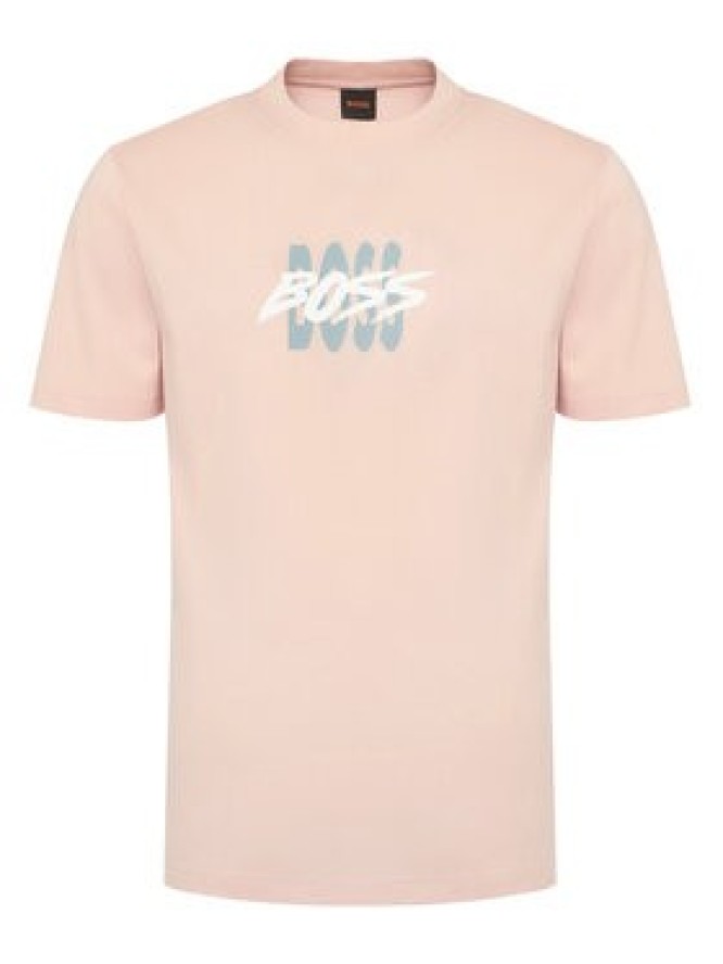 BOSS T-Shirt Bass 50561850 Różowy Regular Fit