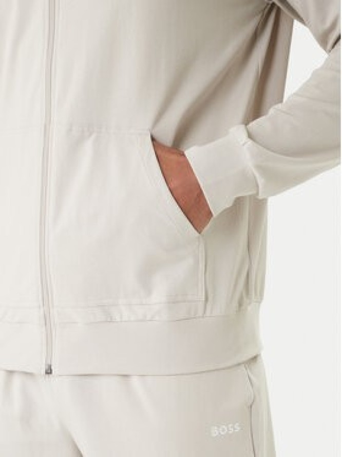 BOSS Bluza Mix&Match 50515313 Szary Regular Fit