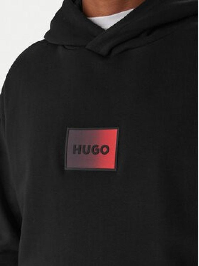 HUGO Bluza Danohood 50553145 Czarny Relaxed Fit