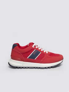 sneakersy męskie czerwone tt174255 603
