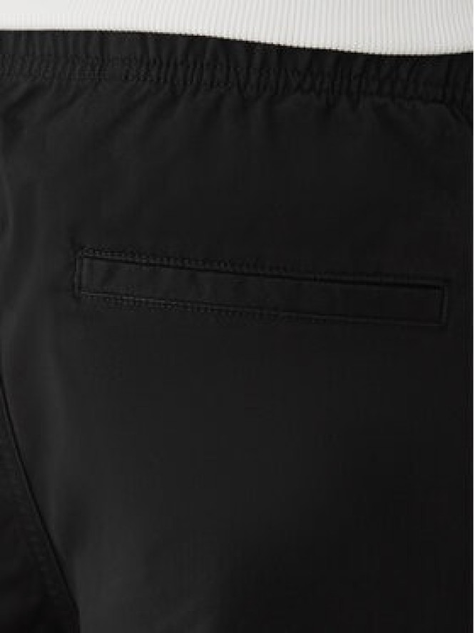 Calvin Klein Jeans Szorty materiałowe LV04RB618G Czarny Regular Fit