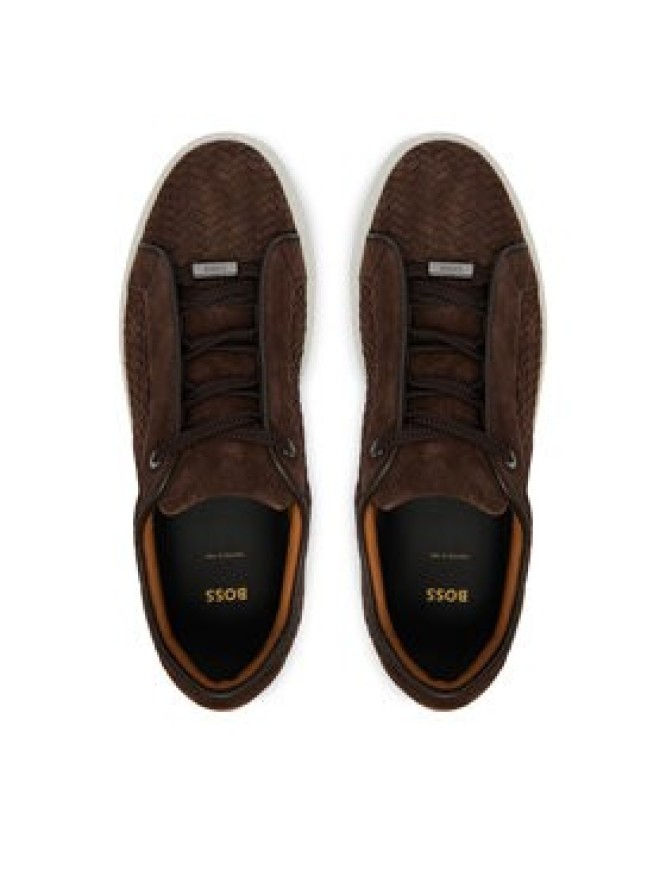 BOSS Sneakersy Gary 50560680 Brązowy