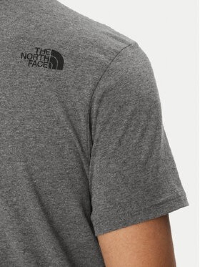 The North Face T-Shirt Simple Dome Tee NF0A2TX5 Szary Regular Fit