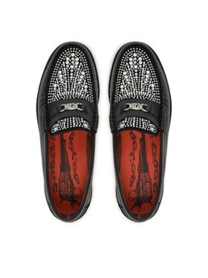 Naked Wolfe Mokasyny Riviera Czarny