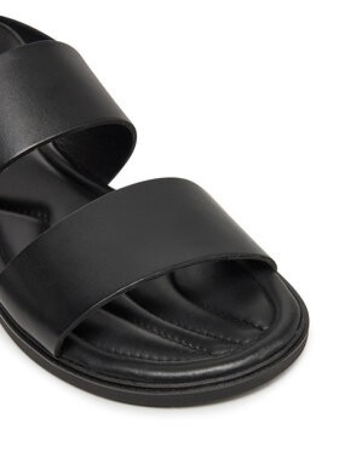 Tommy Hilfiger Sandały Premium Hilfiger Strappy Lh Sand FM0FM05356 Czarny