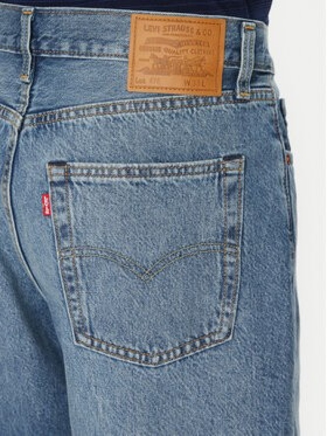 Levi's® Szorty jeansowe 478™ 001JM-0005 Niebieski Baggy Fit