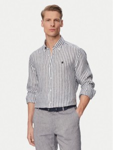 BOSS Koszula H-Liam 50560595 Granatowy Regular Fit