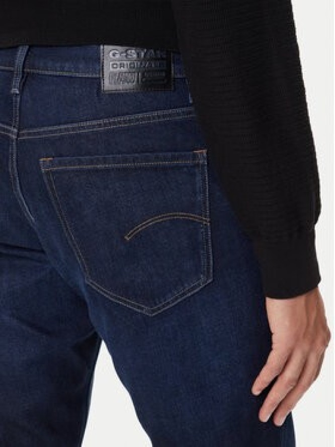 G-Star Raw Jeansy Mosa D23692-C052 Granatowy Straight Fit
