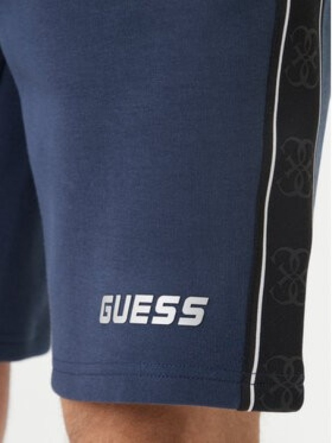 Guess Szorty sportowe Z4RD04 KB3P2 Granatowy Regular Fit