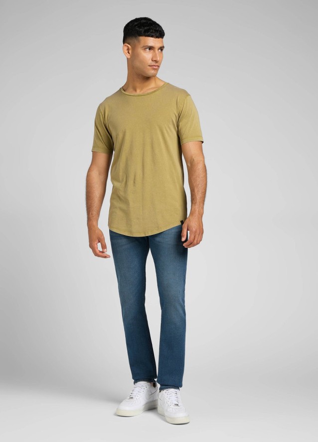 LEE LUKE MĘSKIE SPODNIE JEANSOWE STEEL BLUE L719PTFN 112321995