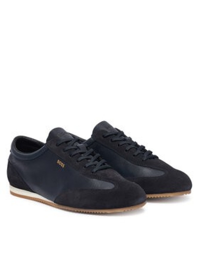 BOSS Sneakersy Lineor 50568463 Granatowy