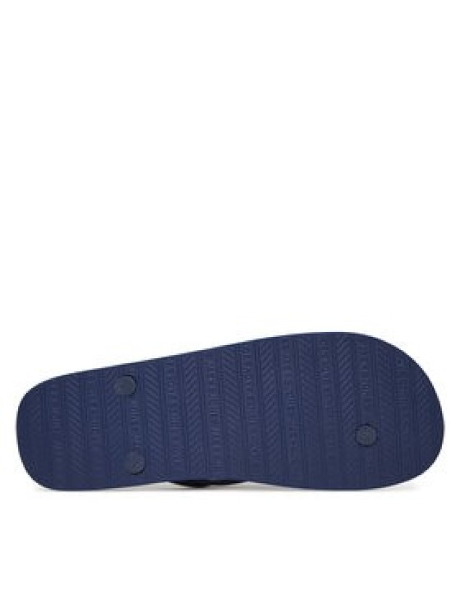 Jack & Jones Japonki Jfwlogo Palm Print Flip Flop Ln 12230642 Granatowy