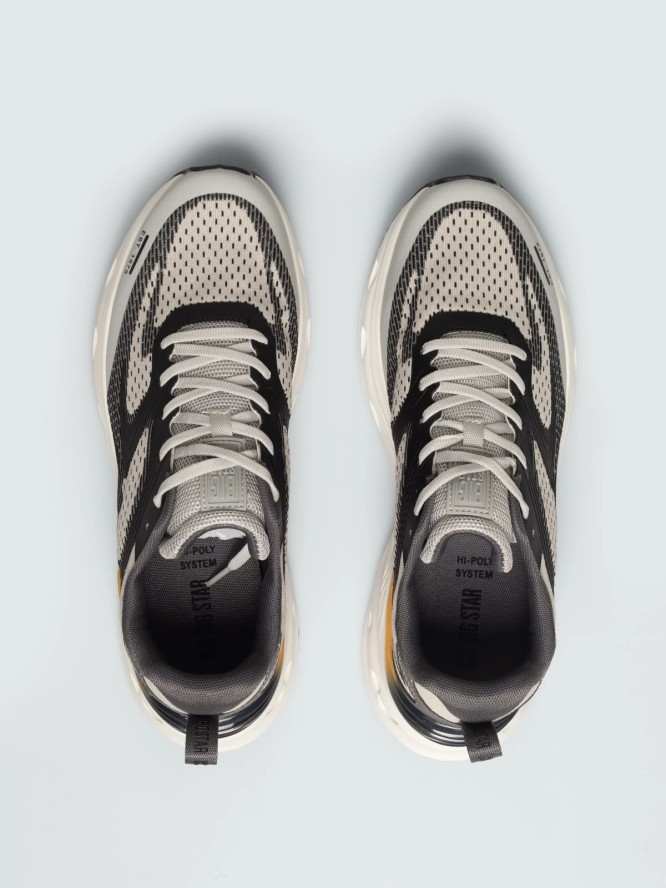 sneakersy męskie szare rr174023 902