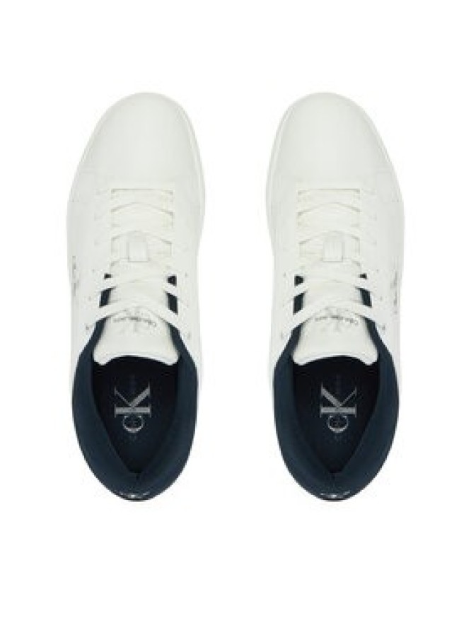 Calvin Klein Jeans Sneakersy Classic Cupsole Low Ml Lth YM0YM00864 Biały