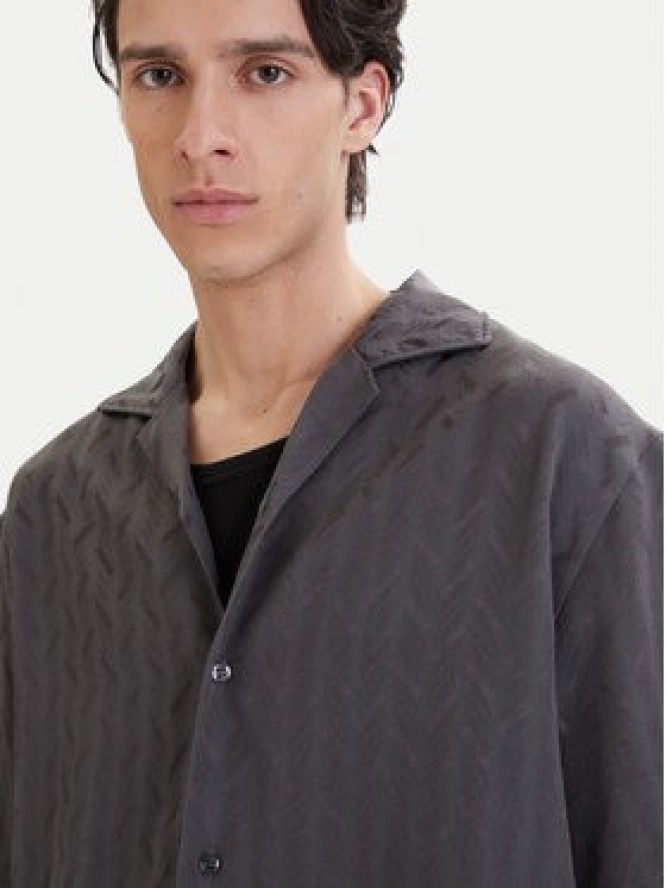 HUGO Koszula Espino 50560614 Szary Oversize