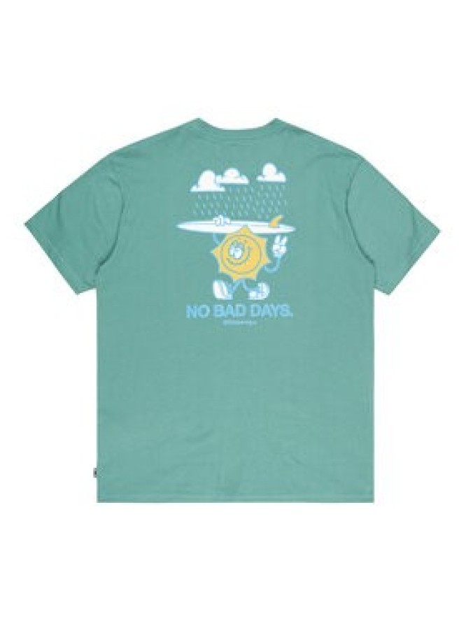Billabong T-Shirt Gimmicks EBYZT00363 Zielony Regular Fit