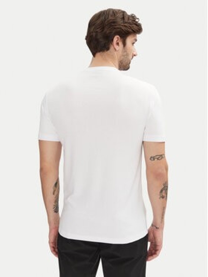 EA7 Emporio Armani T-Shirt 7M000301 AF13739 U0002 Biały Slim Fit