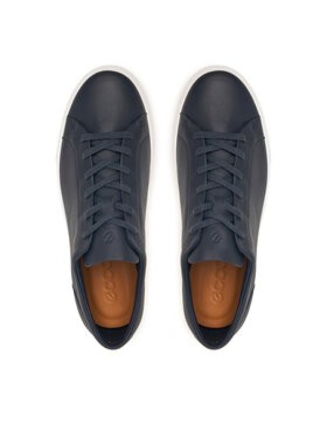 ECCO Sneakersy Soft 10 56011401038 Granatowy