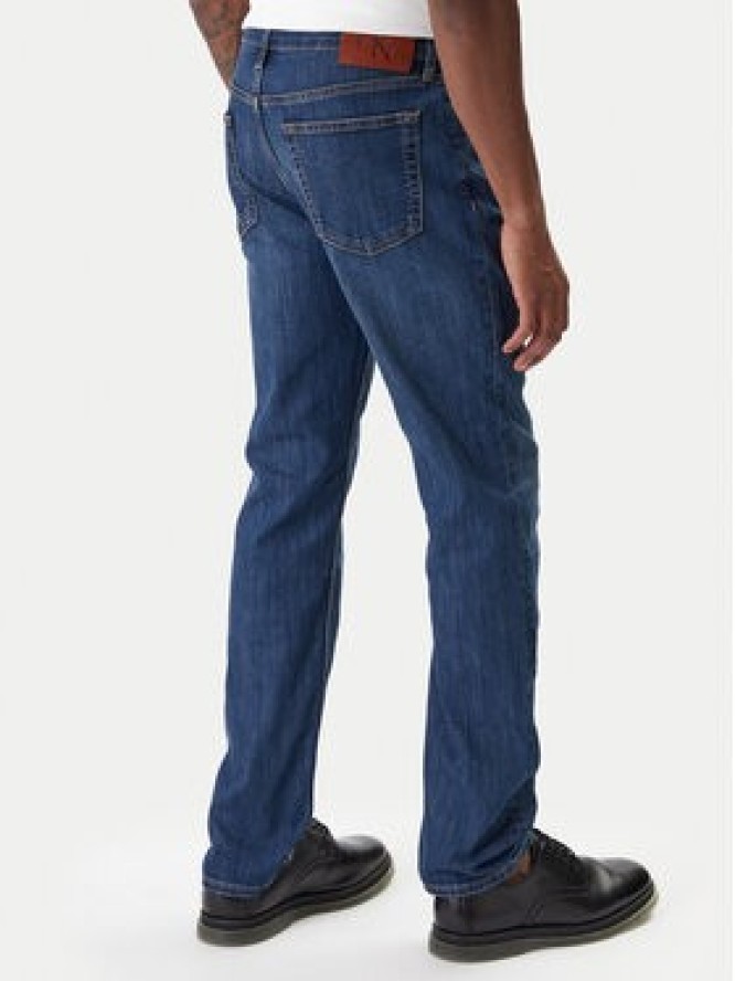 Calvin Klein Jeans Jeansy LV04RE777G Granatowy Slim Fit