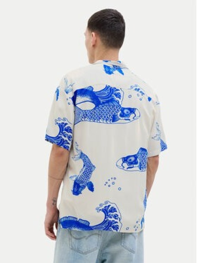 Jack & Jones Koszula Jeff 12268465 Niebieski Relaxed Fit