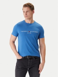 Tommy Hilfiger T-Shirt MW0MW11797 Niebieski