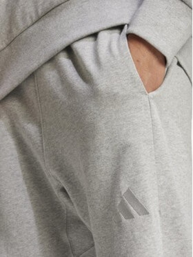 adidas Spodnie dresowe ALL SZN French Terry IY6558 Szary Loose Fit