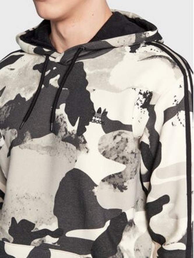 adidas Bluza Camo Series HK2805 Szary Regular Fit