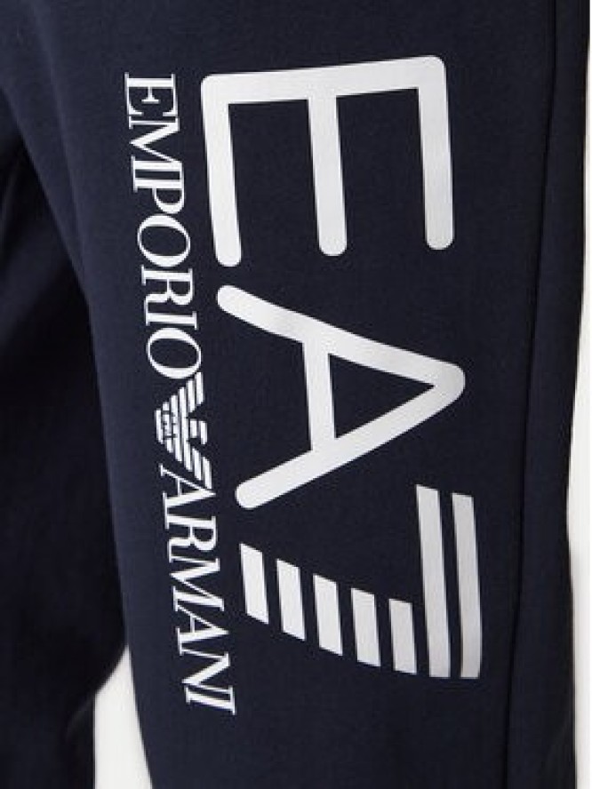 EA7 Emporio Armani Spodnie dresowe 7M001415 AF22266 UB102 Granatowy Regular Fit