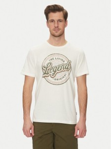 Blend T-Shirt 20717760 Biały Regular Fit