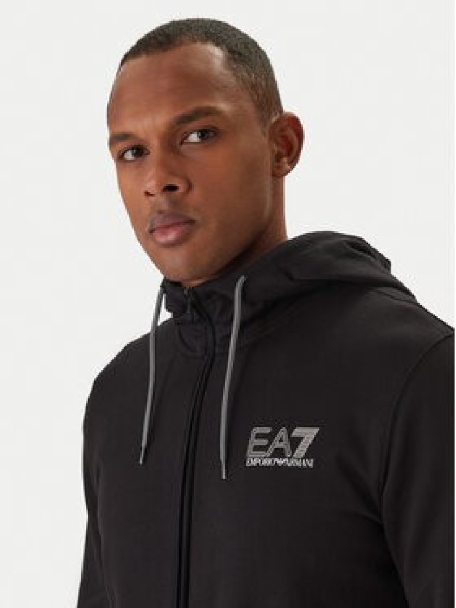 EA7 Emporio Armani Bluza 7M001314 AF13512 Czarny Regular Fit