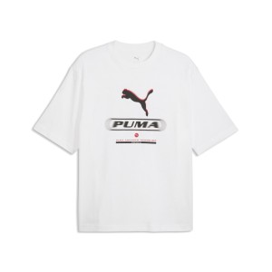 Męska koszulka PUMA Sport Boxy Street z nadrukiem PUMA