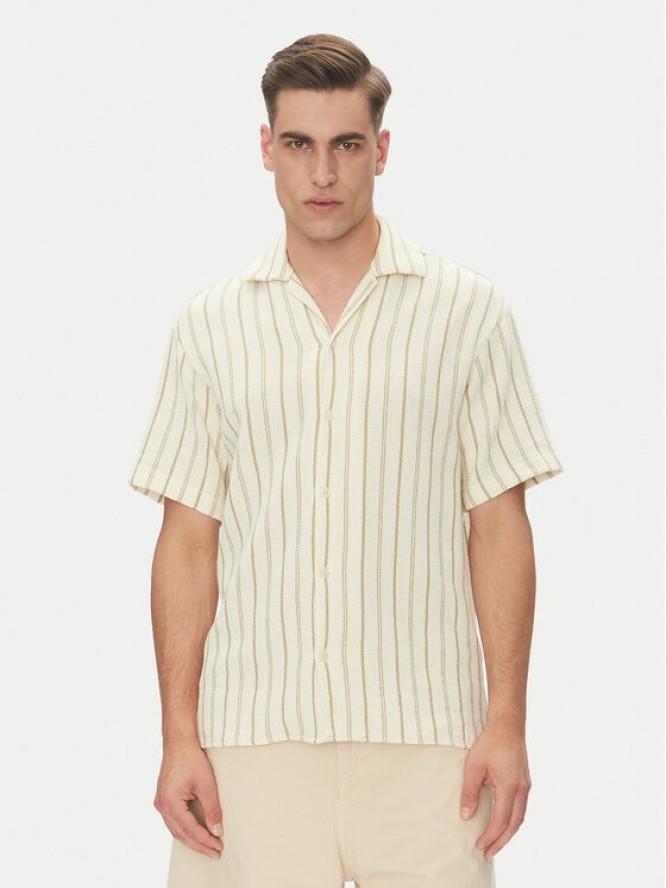 Jack & Jones Koszula Coba 12271060 Beżowy Relaxed Fit