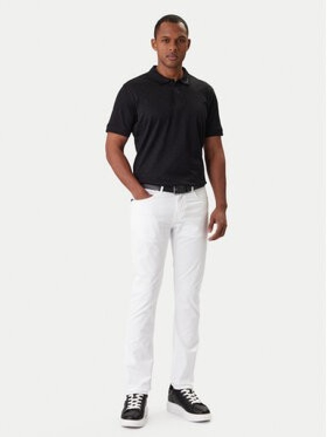 KARL LAGERFELD Jeansy 265501 561805 Biały Slim Fit