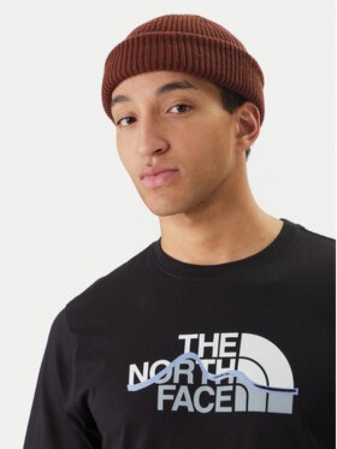 The North Face T-Shirt Mountain Line NF0A8GUX Czarny Regular Fit